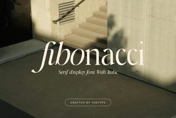 Fibonacci Font