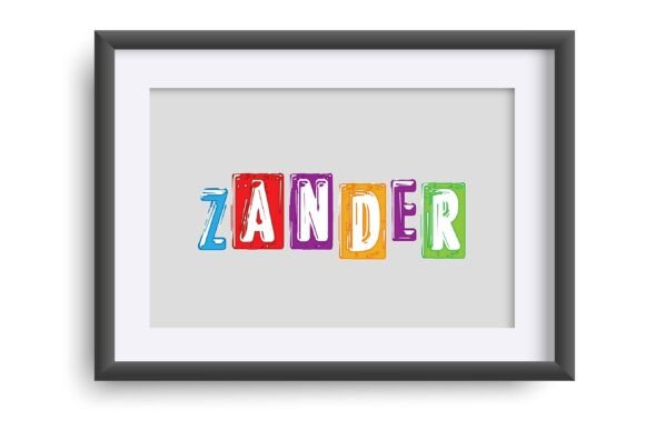 Fifties Rainbow Font preview 2