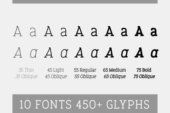 Finalist Round Slab Font preview 4