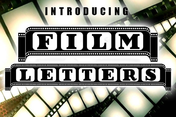 Film Letters Font preview 3