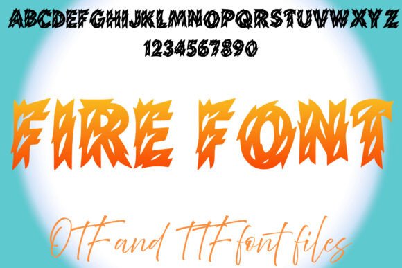 Fire Font