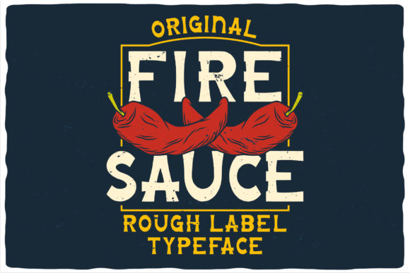Fire Sauce Font preview 3