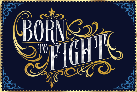 Firebirds Font preview 2