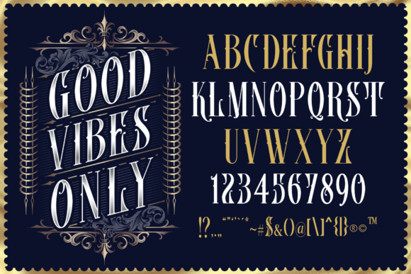 Firebirds Font preview 4