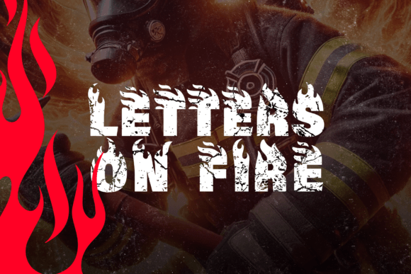 Firehead Font preview 3