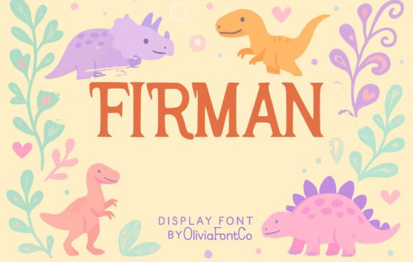 Firman Font preview 2