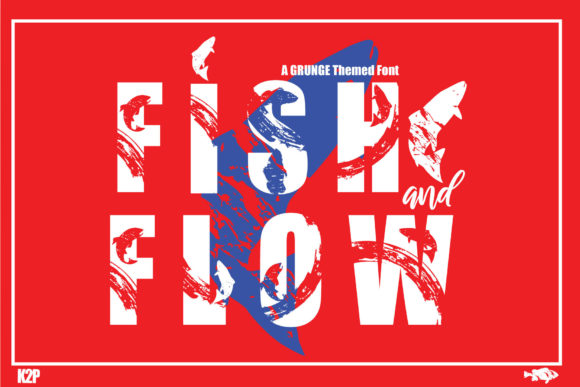 Fish and Flow Font