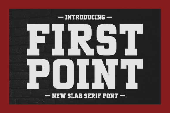 First Point Font