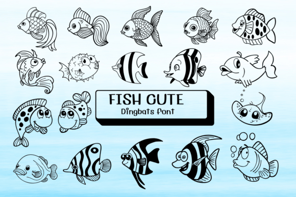 Fish Cute Font