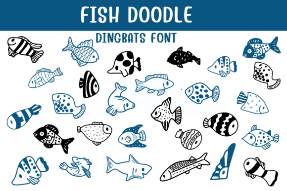Fish Doodle Font