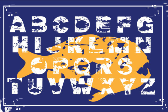 Fish Fighter Font preview 2