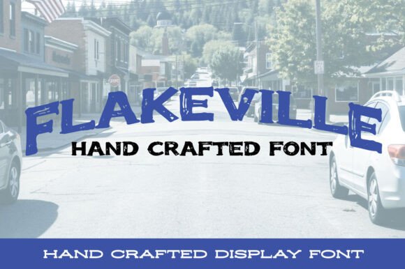 Flakeville Font preview 2