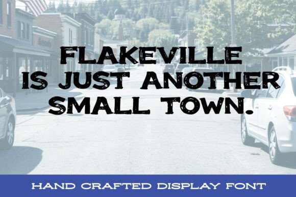 Flakeville Font preview 4