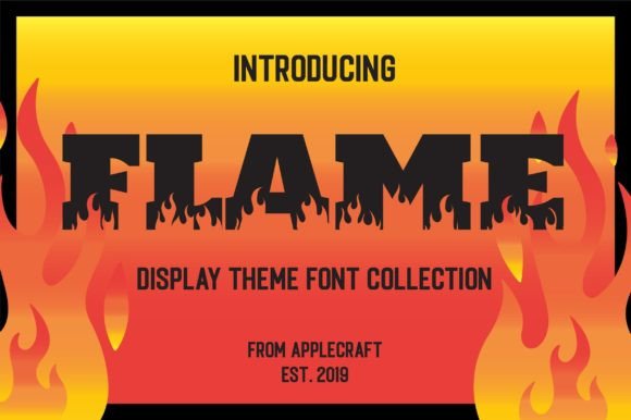 Flame Font