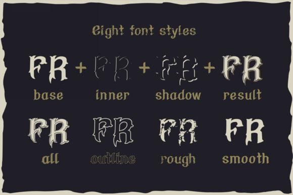 Flame Rider Font preview 2