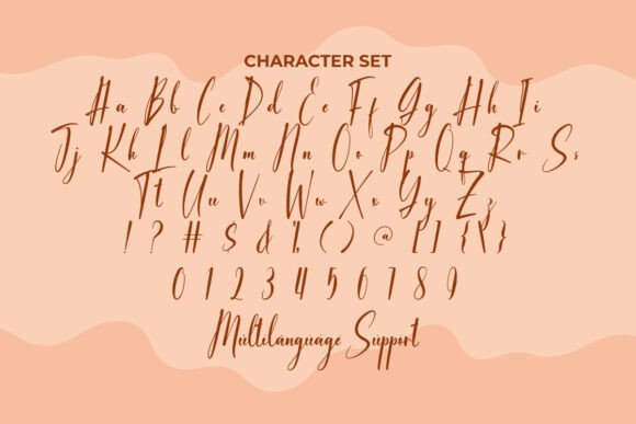 Arabica Chocolate Font preview 3