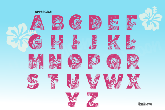 Flamingo Tropical Font preview 2