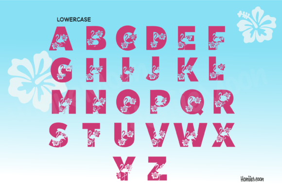 Flamingo Tropical Font preview 3