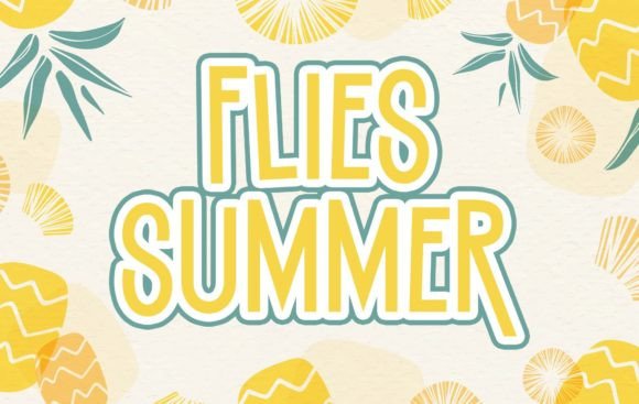 Flies Summer Font
