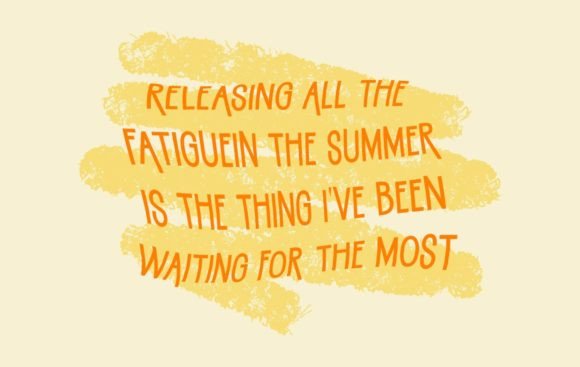 Flies Summer Font preview 3
