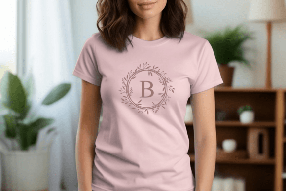 Flora Circle Monogram Font preview 3