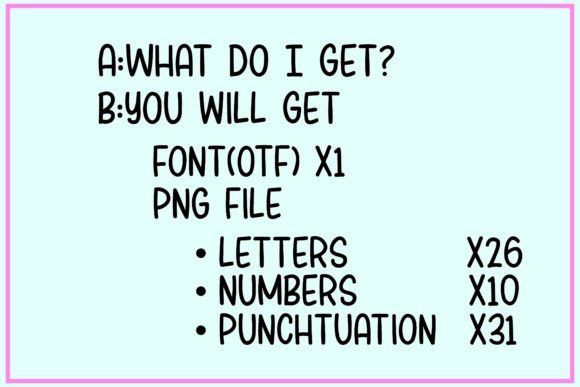 Floral Font preview 4