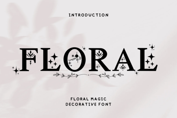 Floral Magic Font