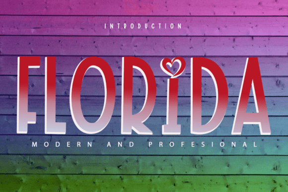 Florida Font preview 3