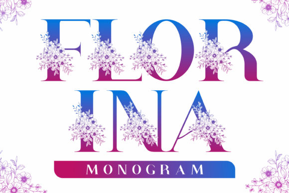 Florina Monogram Font