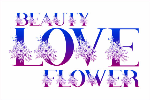Florina Monogram Font preview 2