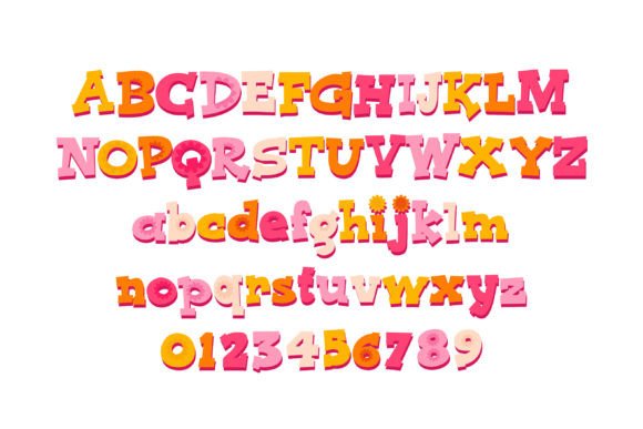 Floro Verano Font preview 2