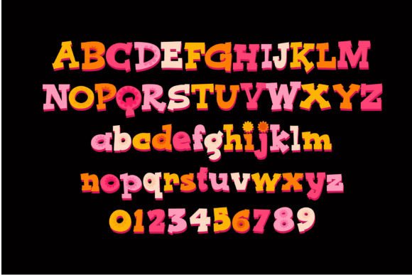 Floro Verano Font preview 3