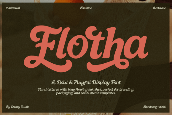 Flotha Font preview 2