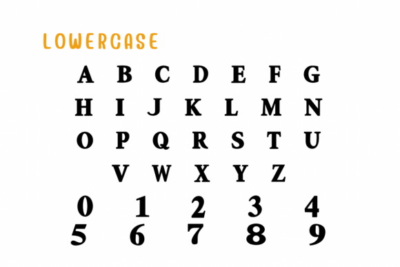 Flower and Bee Font preview 3