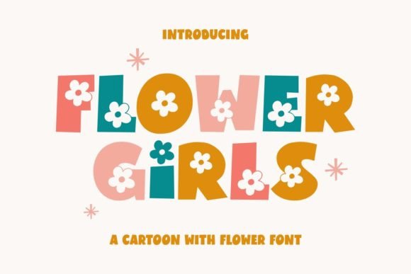 Flower Girls Font