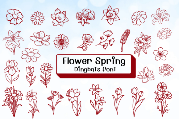 Flower Spring Font