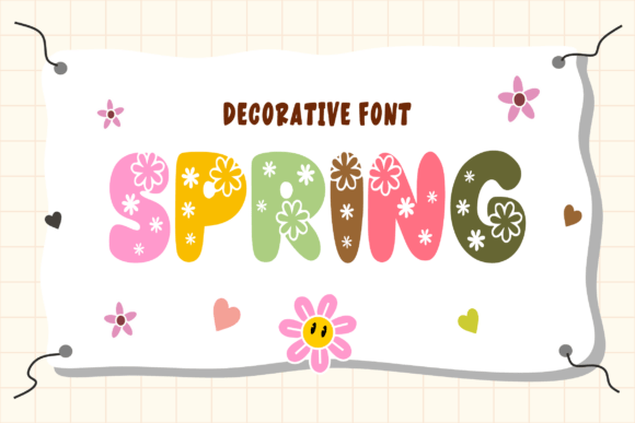 Flowers Font preview 2