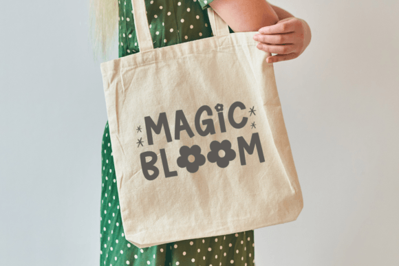 Flowers Bloooming Font preview 3