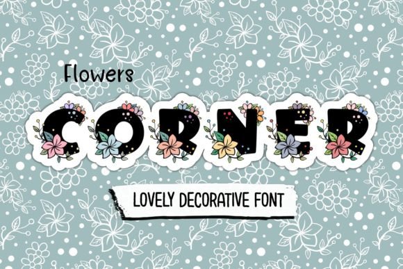 Flowers Corner Font