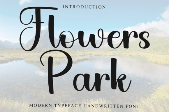 Flowers Park Font
