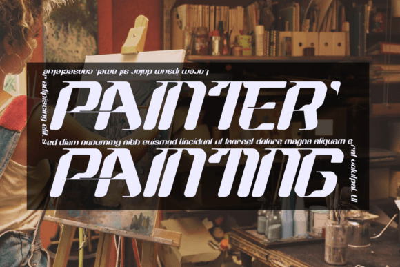 Arcades Rivalries Font preview 4