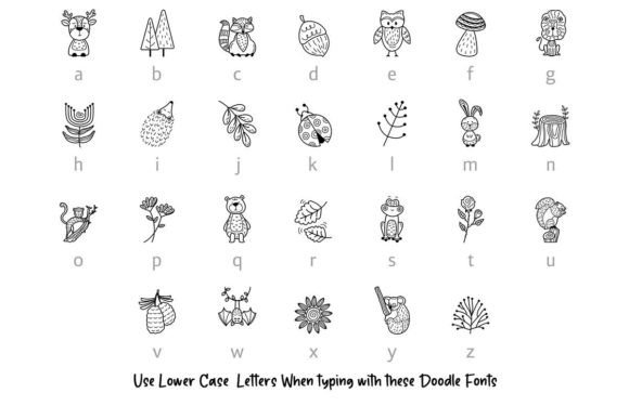 Folk Forest Font preview 3