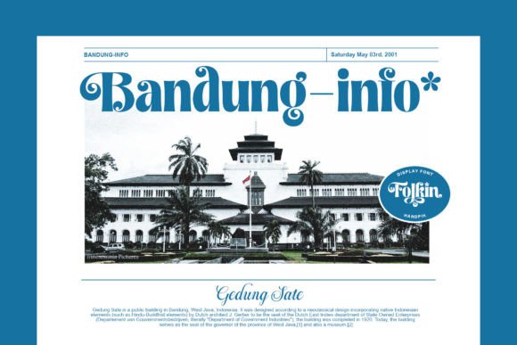 Folkin Font preview 2