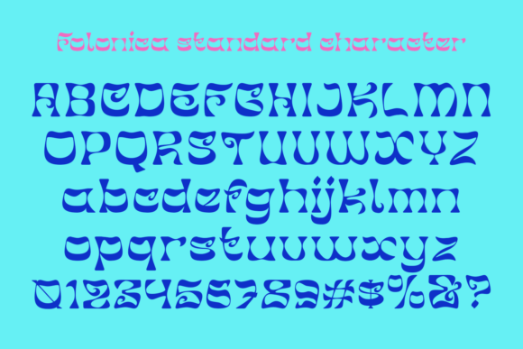Folonica Font preview 3
