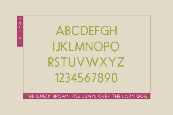 Fonsera Font preview 4