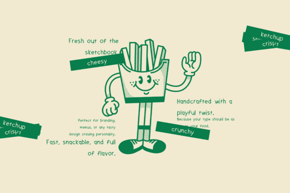 Foodie Font preview 3