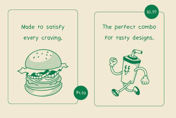 Foodie Font preview 4