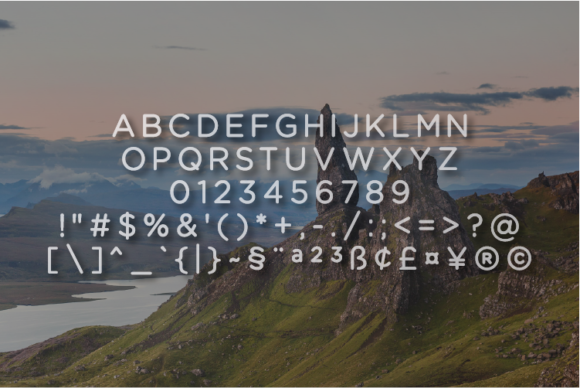 Forland Font preview 4