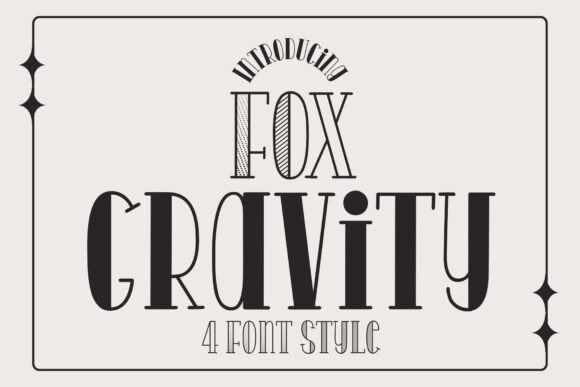 Fox Gravity Font