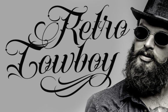 Bougenville Font preview 3